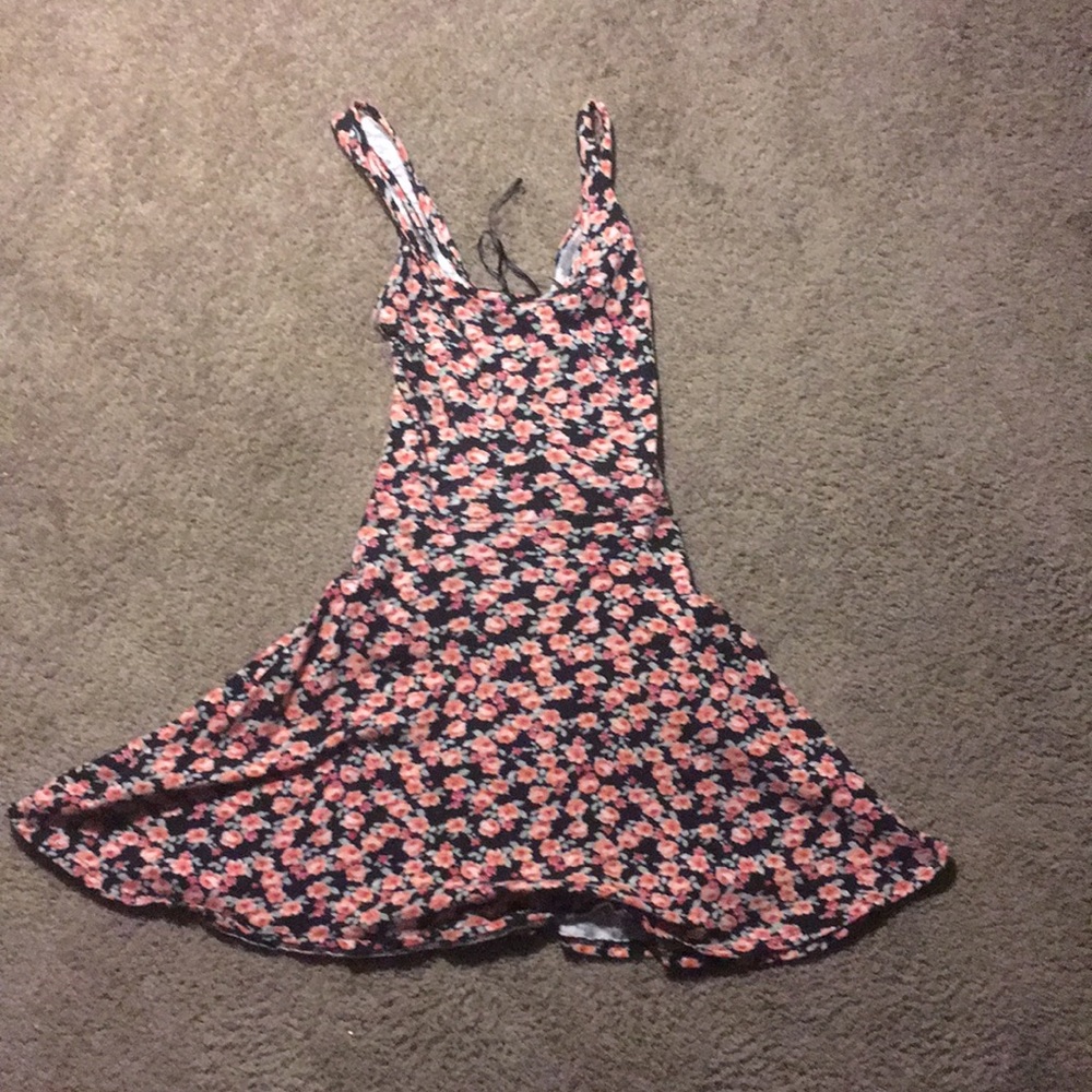 Floral mini dress